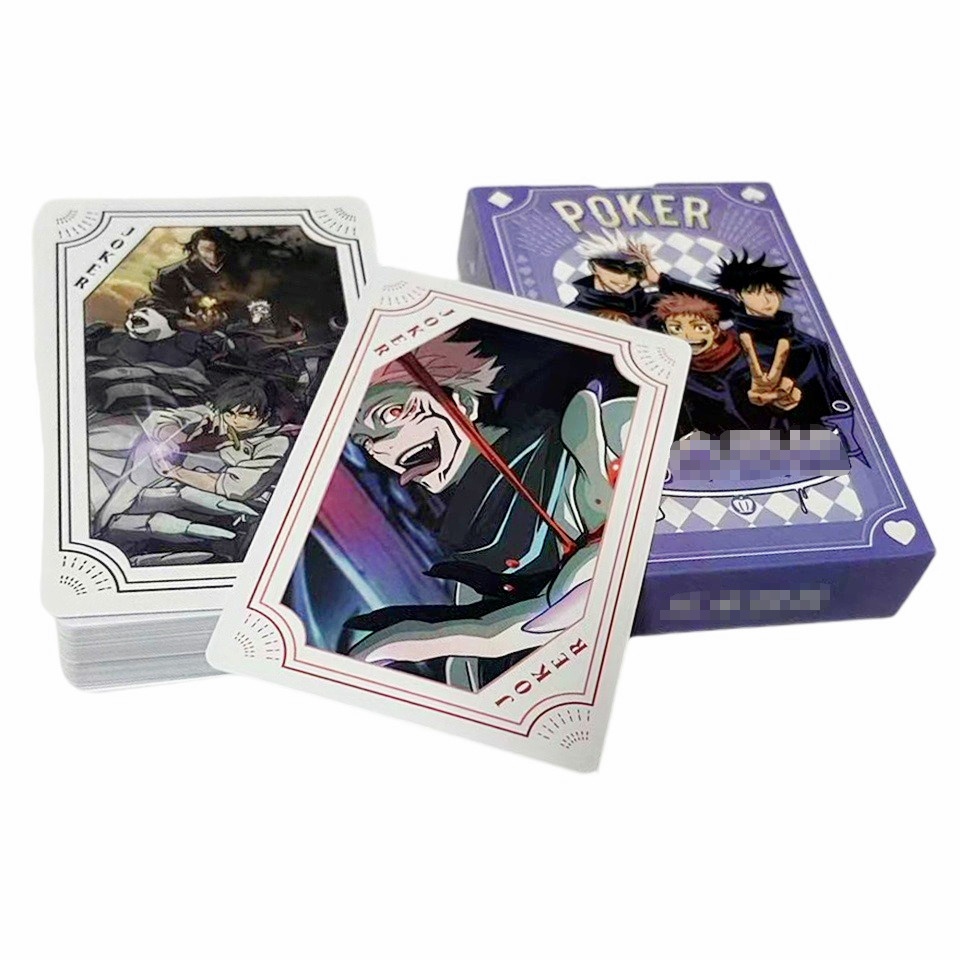Board Game Master - Jujutsu Kaisen playing Poker cards board