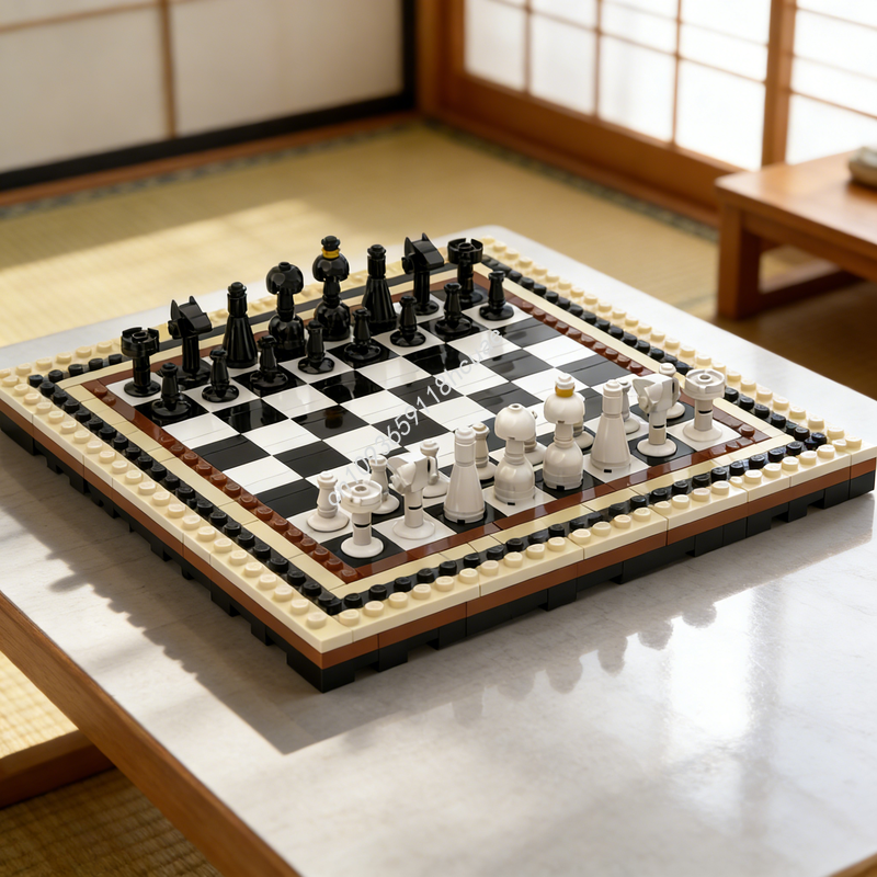 Board Game Quote - 417pcs MOC Chess Board Game Games
