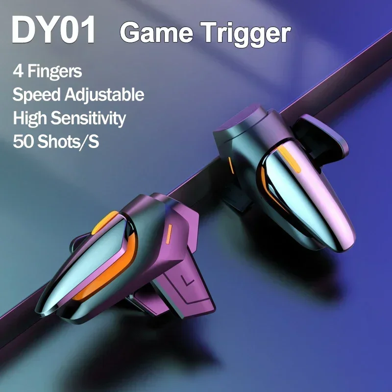 Board Game Android - DY01 Mobile Phone 4 Fingers Gamepad