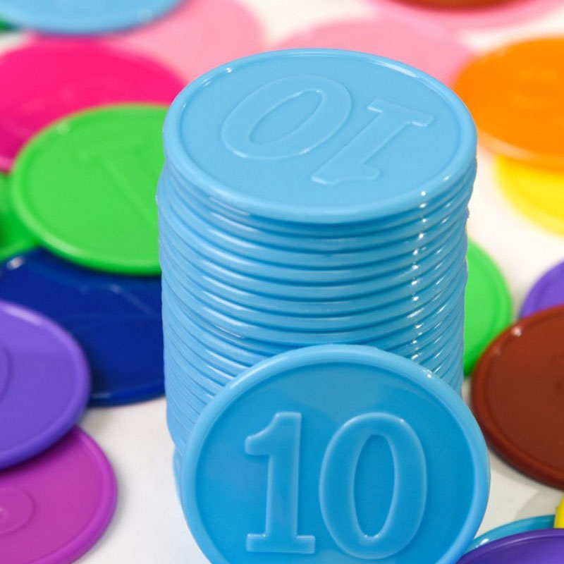 40PCS Poker Chips With Numbers - مراجعة Board Game With Chips وسعره