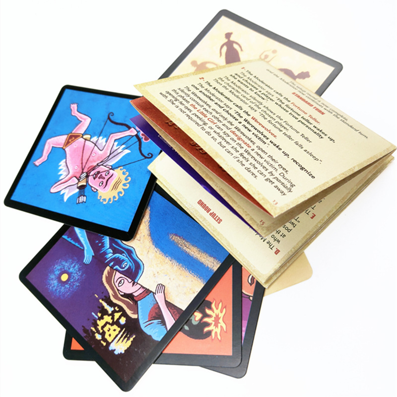 Hot Cute Werewolf Game Poker P - مراجعة Board Game Coup وسعره