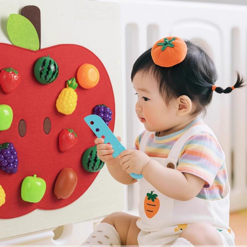 1 Set Fruits Pretend Play Kitc - مراجعة Board Game Quote وسعره