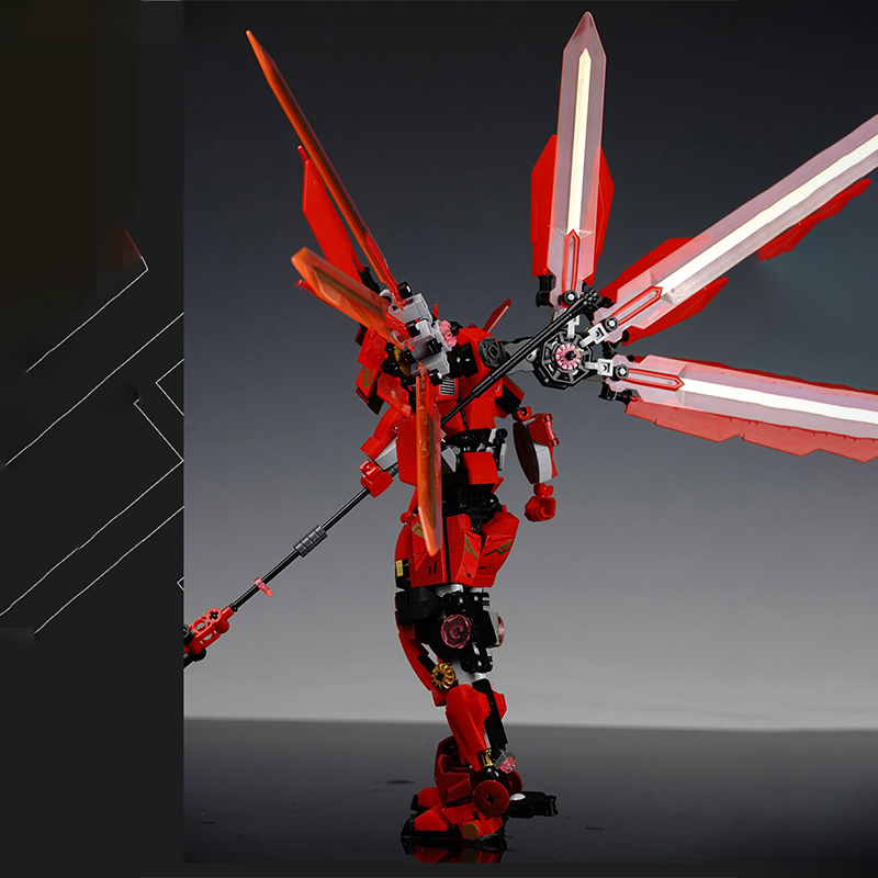 511pcs Red Mecha Assembly Buil - مراجعة Board Game Unmatched وسعره