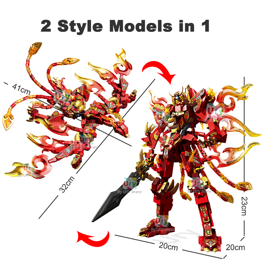 2in1 Ninja Movie Red Warrior R - مراجعة Board Game Unmatched وسعره