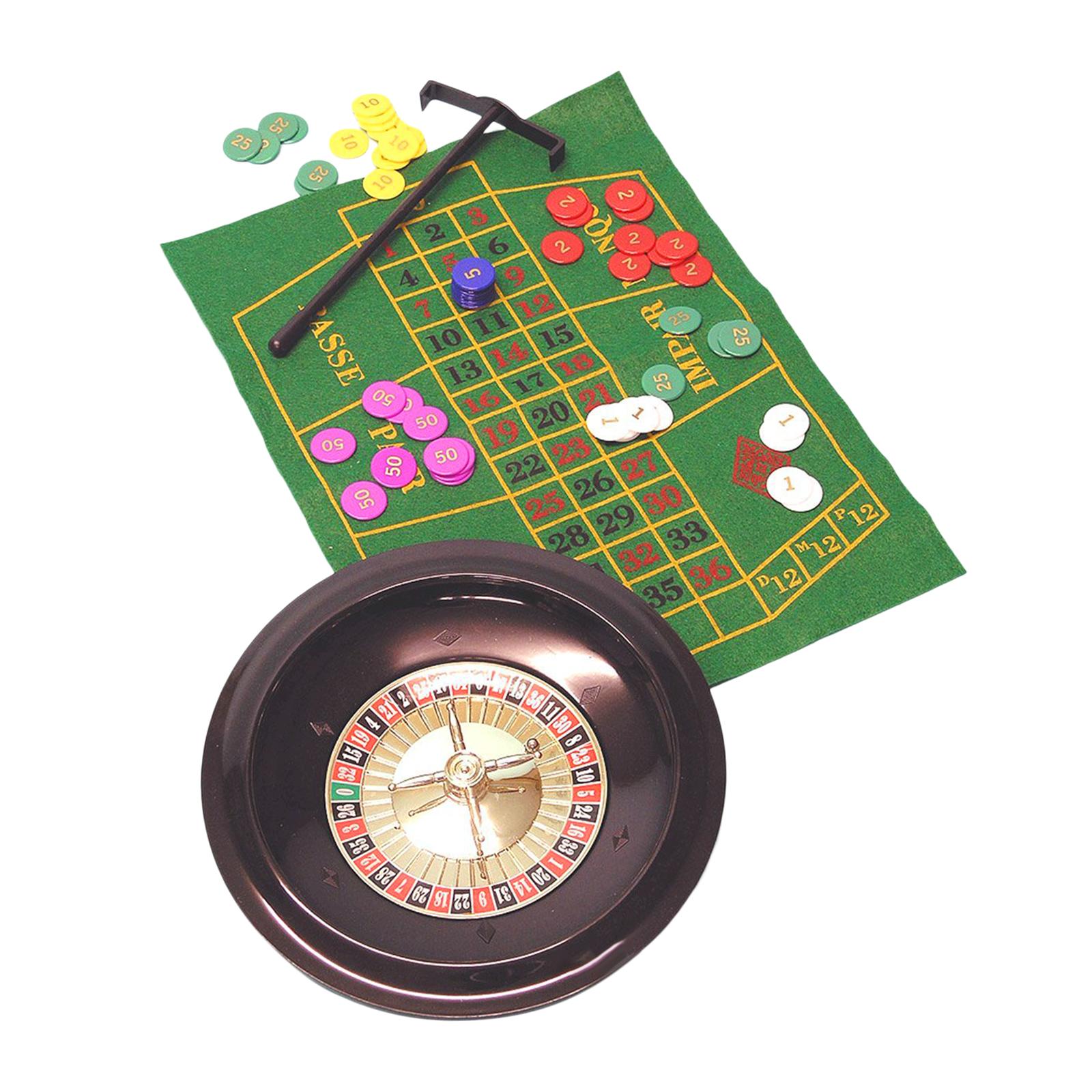10 Inches Roulette Wheel with  - مراجعة Board Game With Chips وسعره