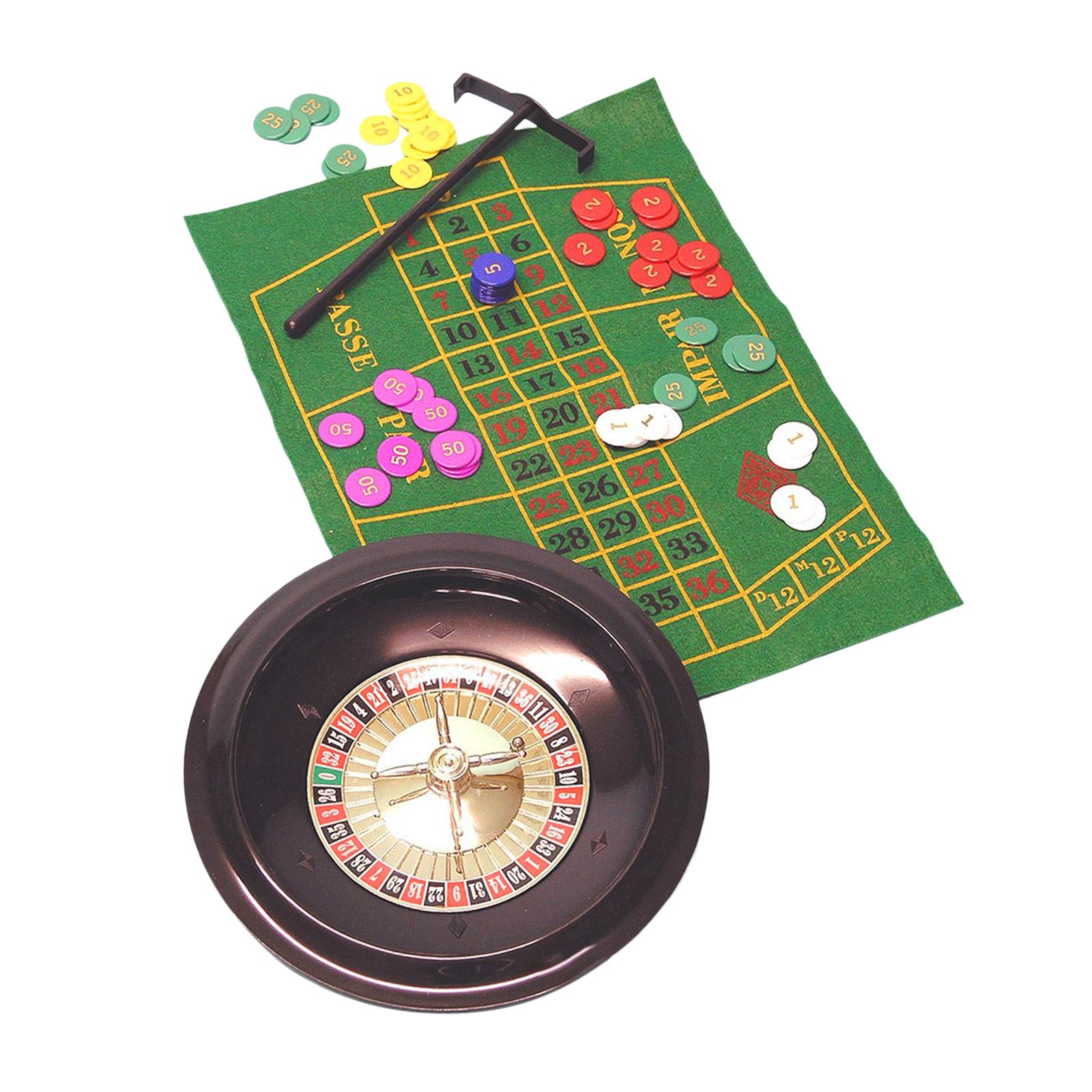 10 Inches Roulette Wheel with  - مراجعة Board Game With Chips وسعره
