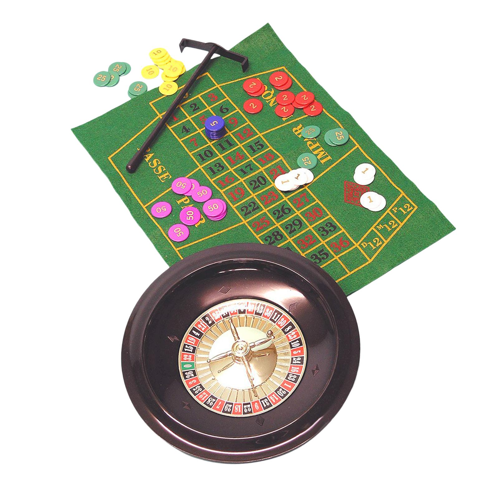 10 Inches Roulette Wheel with  - مراجعة Board Game With Chips وسعره
