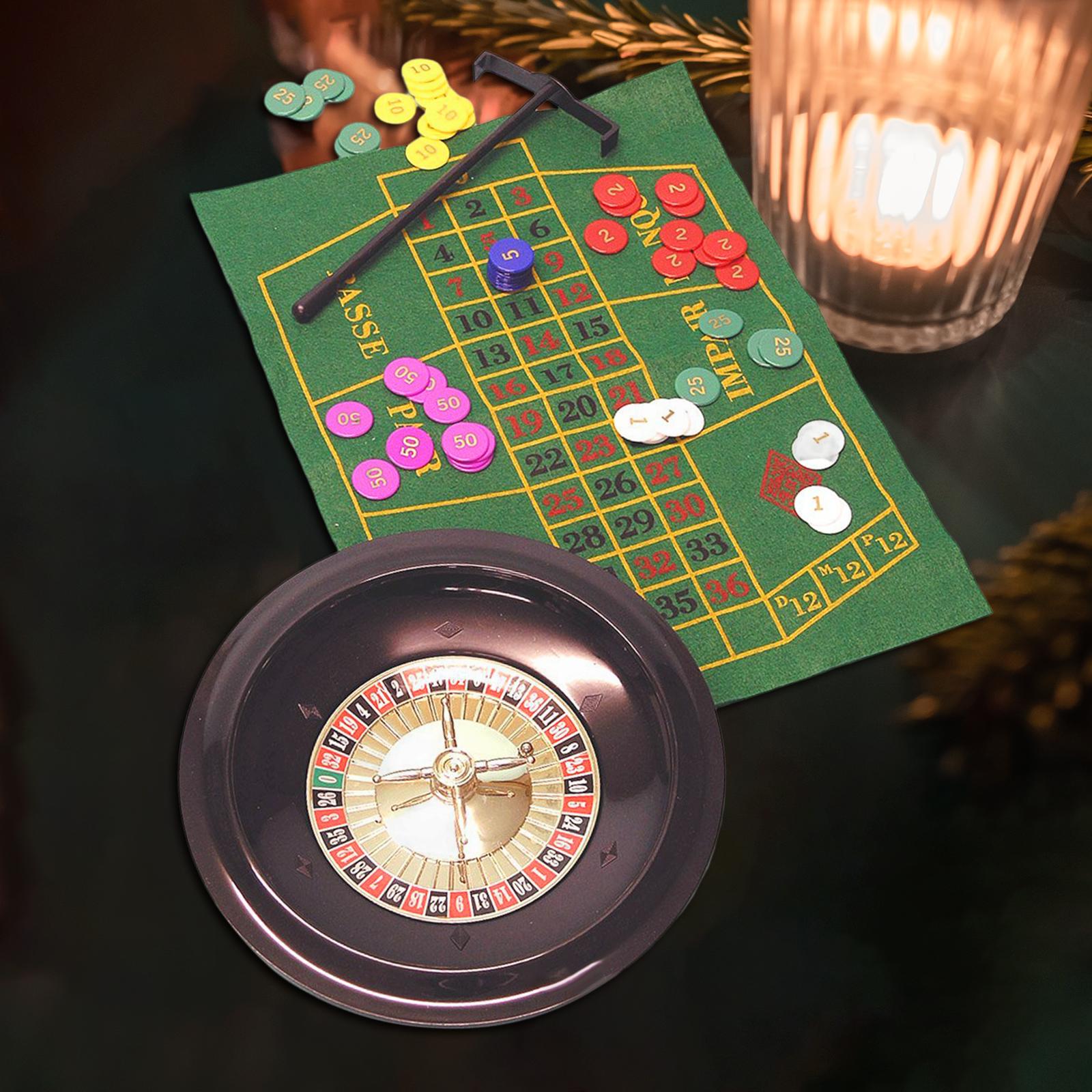 10 Inches Roulette Wheel with  - مراجعة Board Game With Chips وسعره