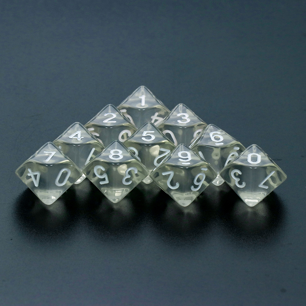 Board Game D10 Dice 10pcs Digi - مراجعة Board Game Digital وسعره