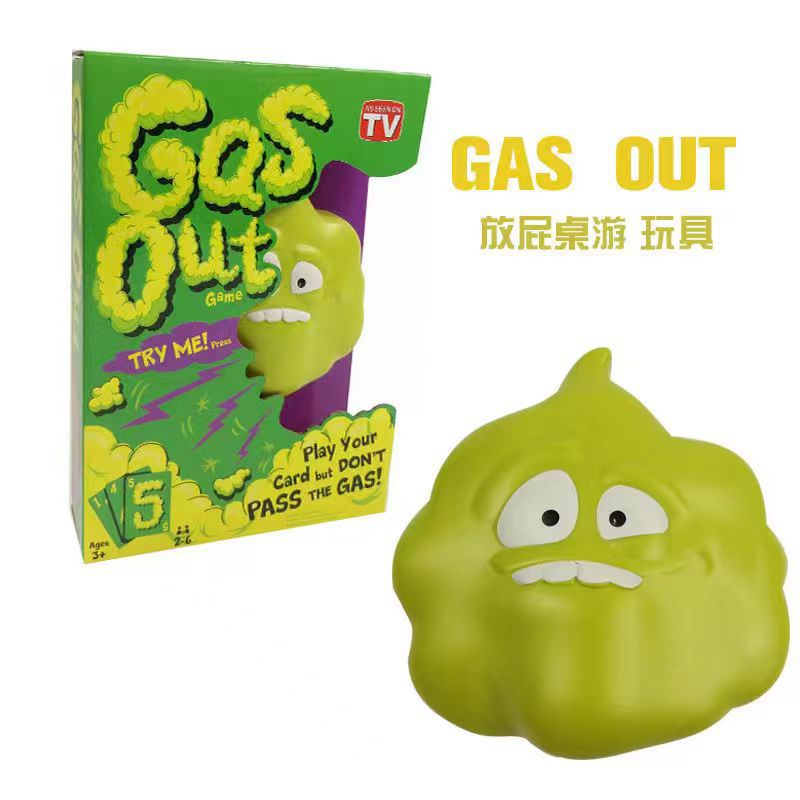 Gas out family Party game play - مراجعة Board Game For 3 Players وسعره