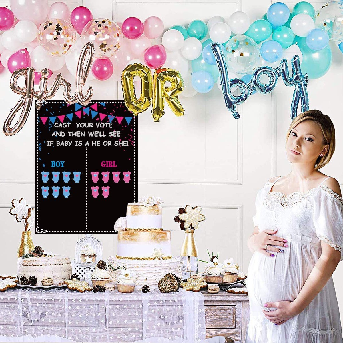 Gender Reveal Boy Or Girl Voti - مراجعة Board Game Quote وسعره