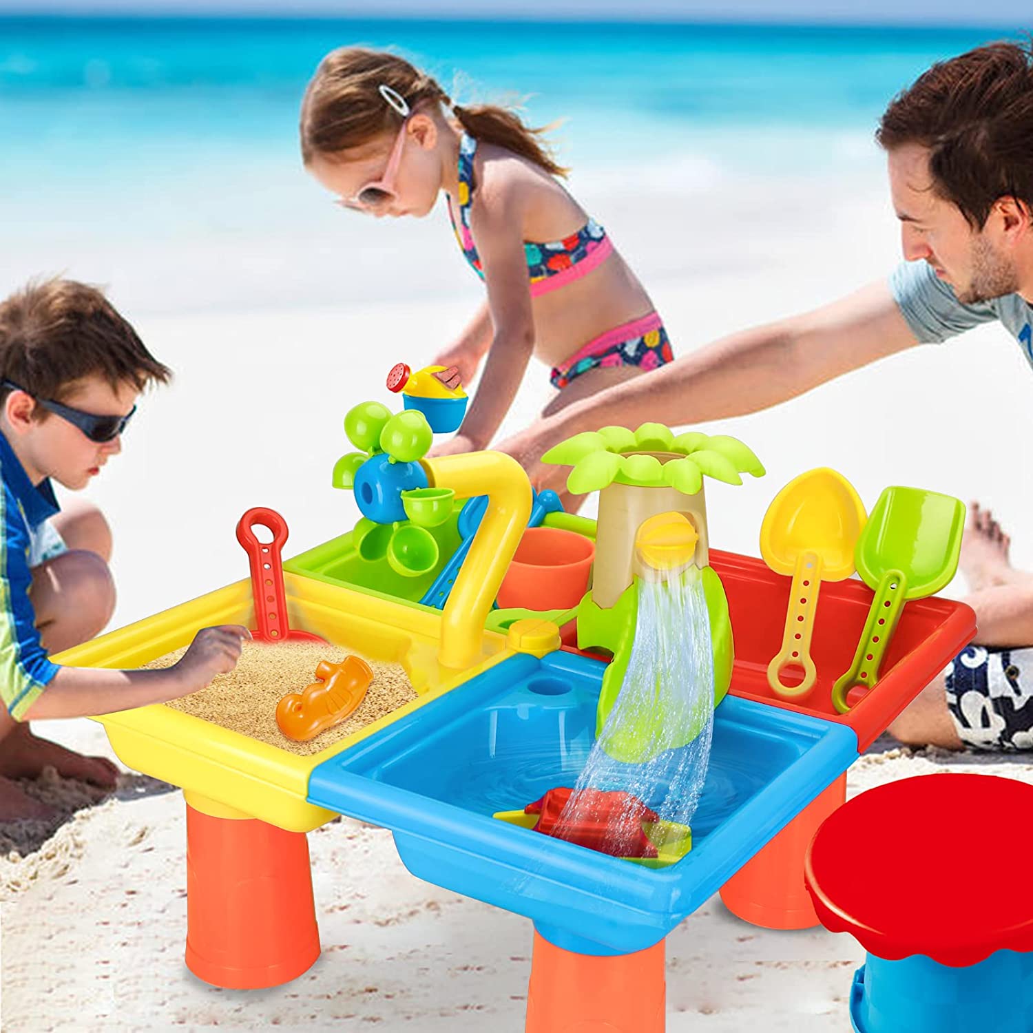 Beach Table Sand Play Toys Chi - مراجعة Board Game Master وسعره