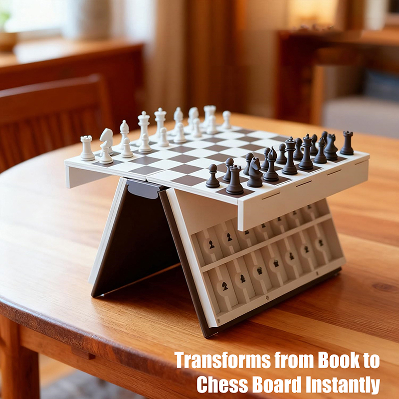Chess Set 3D Printed Book Fold - مراجعة Board Game Master وسعره