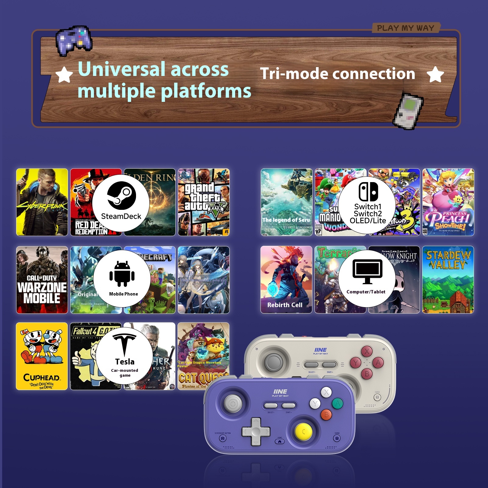 IINE Pocket Mini Controller Pa - مراجعة Board Game Android وسعره