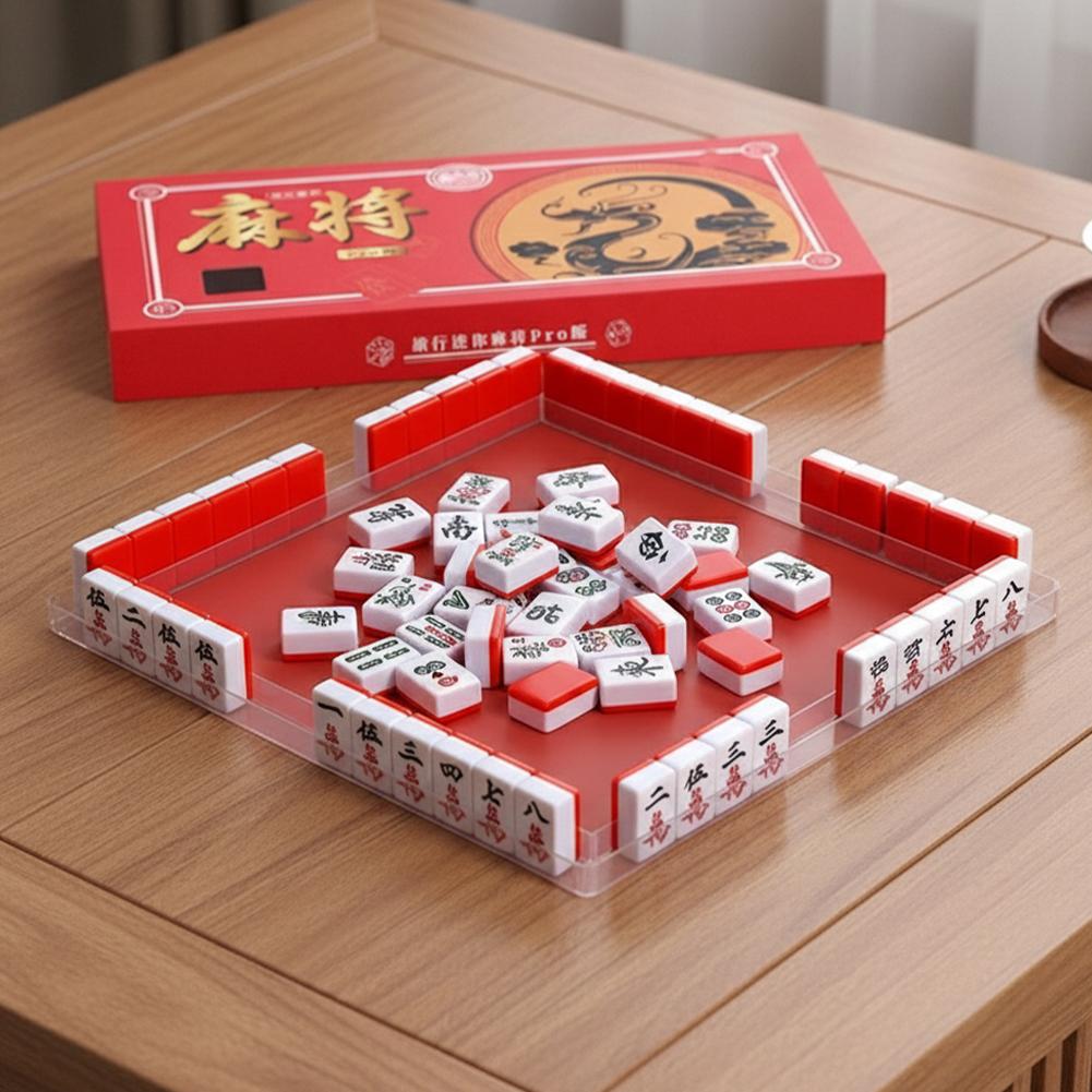 Portable Travel Mini Mahjong S - مراجعة Board Game Master وسعره