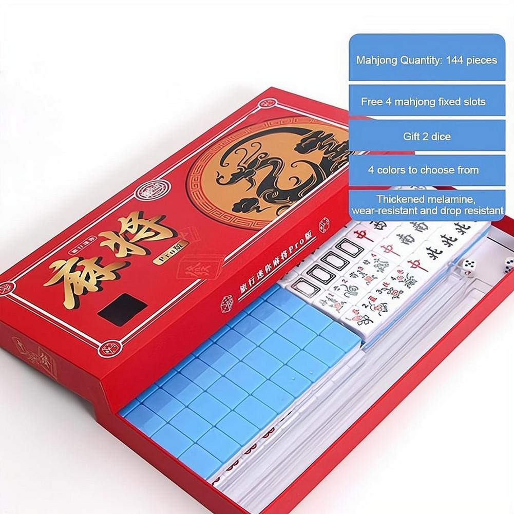 Portable Travel Mini Mahjong S - مراجعة Board Game Master وسعره