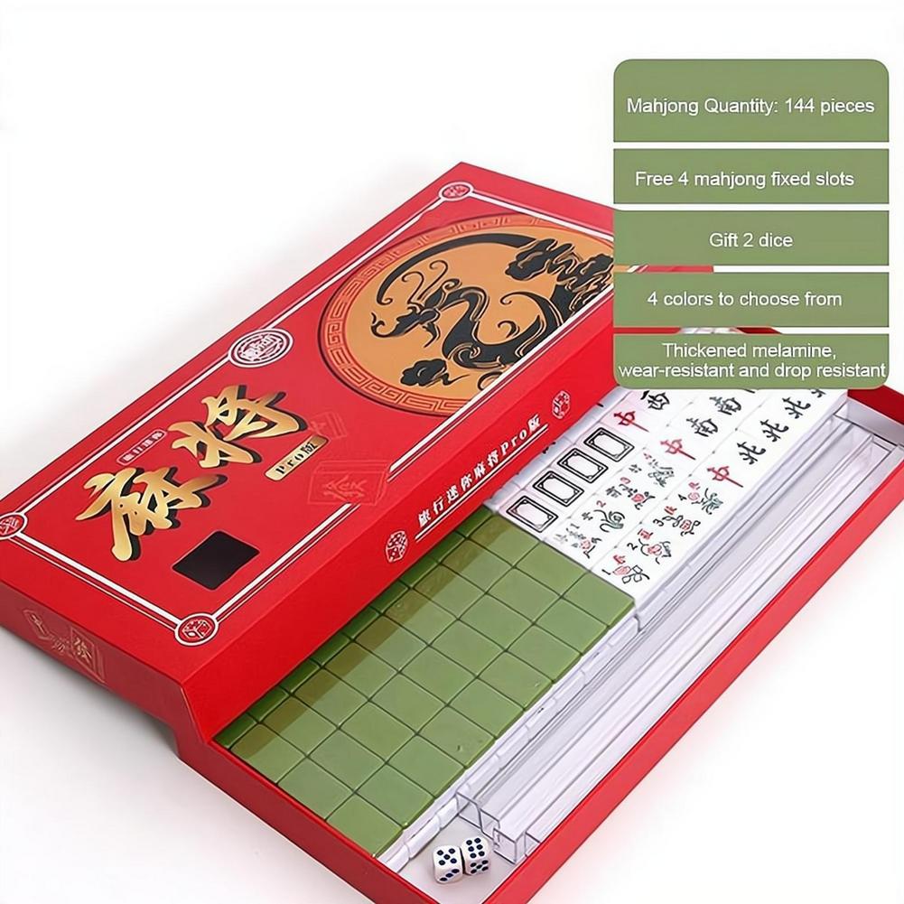 Portable Travel Mini Mahjong S - مراجعة Board Game Master وسعره