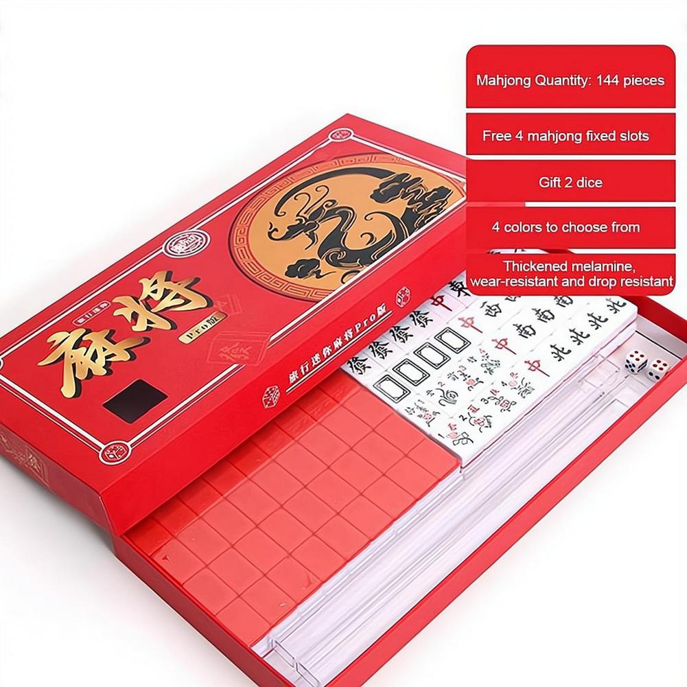 Portable Travel Mini Mahjong S - مراجعة Board Game Master وسعره