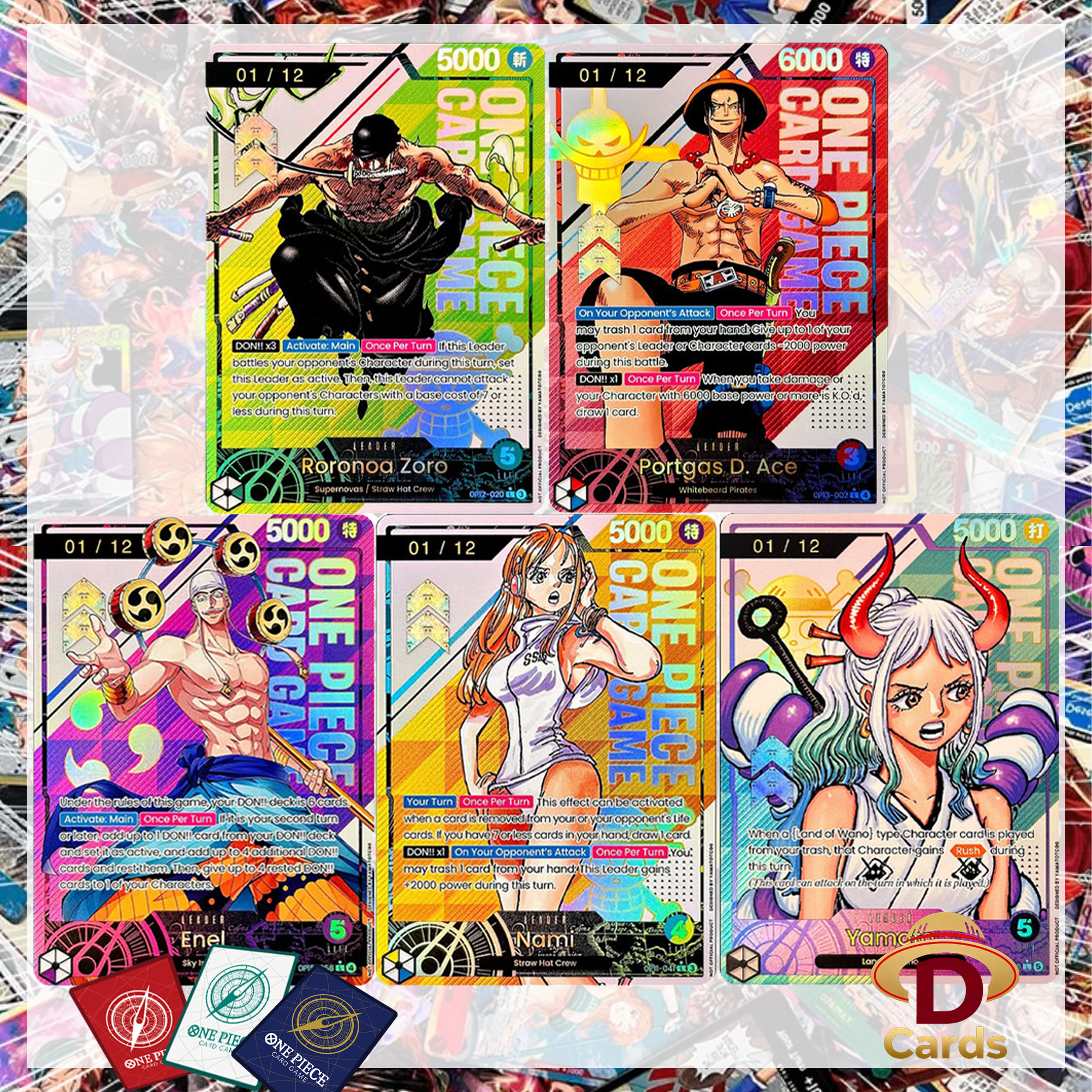 Anime One Piece TCG DIY Flash  - مراجعة Board Game Master وسعره