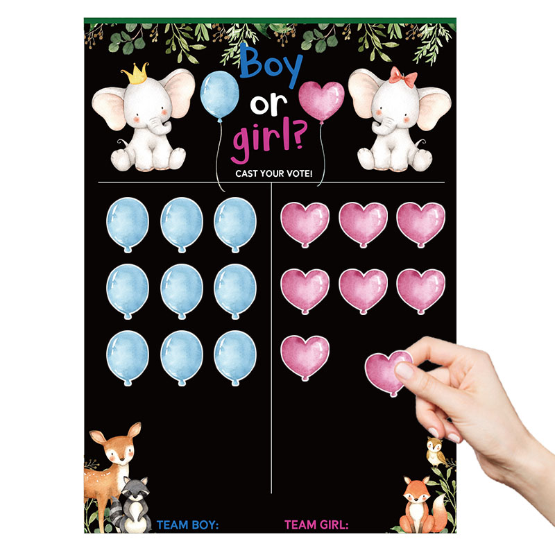 Boy or Girl Gender Reveal Voti - مراجعة Board Game Quote وسعره
