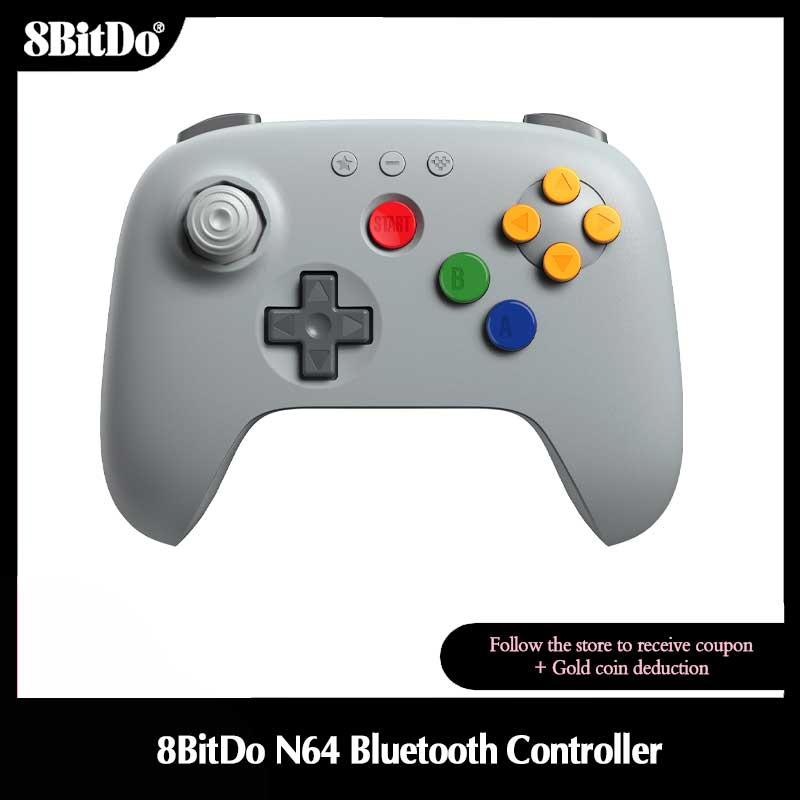 8BitDo Gray N64 Bluetooth Cont - مراجعة Board Game Android وسعره