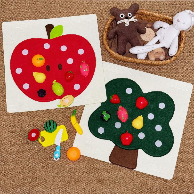 1Set Fruits Pretend Play Kitch - مراجعة Board Game Quote وسعره