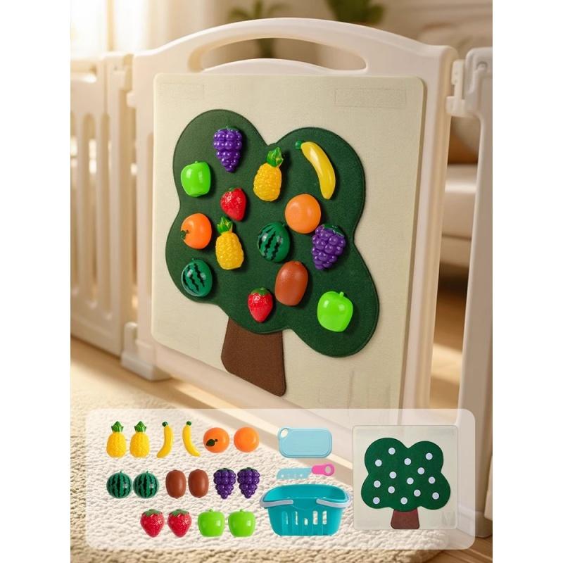 1Set Fruits Pretend Play Kitch - مراجعة Board Game Quote وسعره