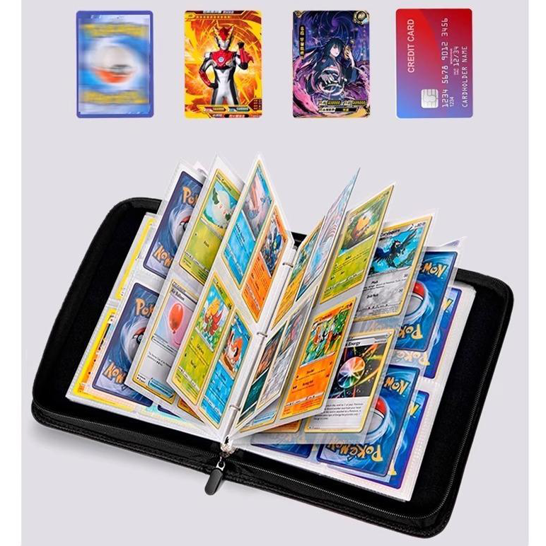 kpop Demon Hunters Zipper Albu - مراجعة Card Sleeves Protector وسعره