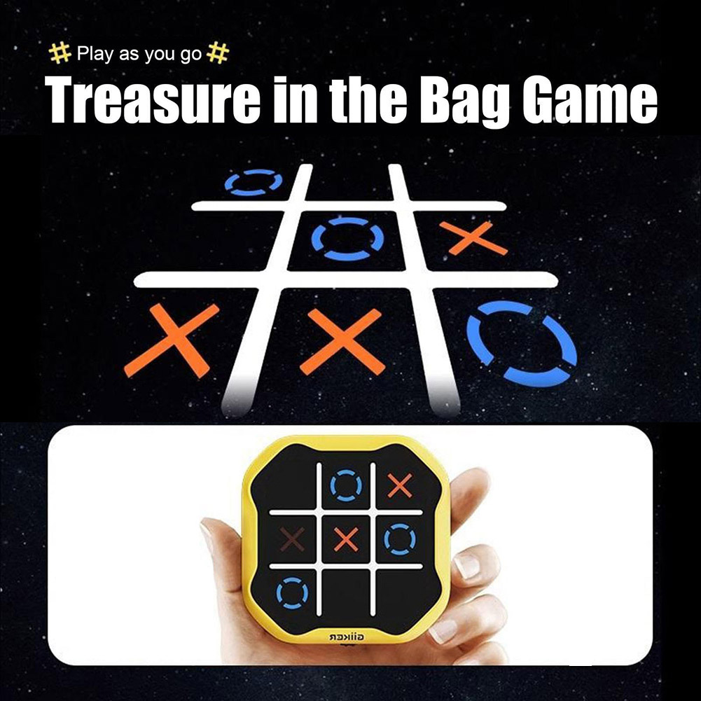 3in1 Electronic TIC-TAC-TOE Bo - مراجعة Board Game For 3 Players وسعره