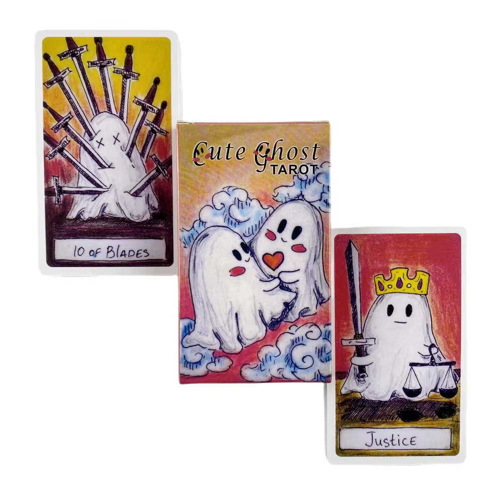 Cute Ghost Tarot Deck Toy Set  - مراجعة Board Game Master وسعره