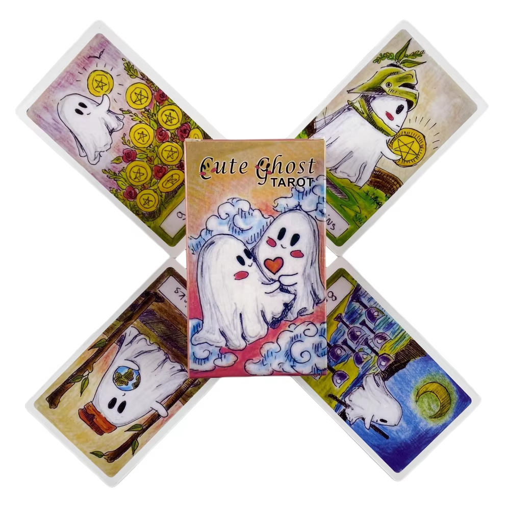 Cute Ghost Tarot Deck Toy Set  - مراجعة Board Game Master وسعره