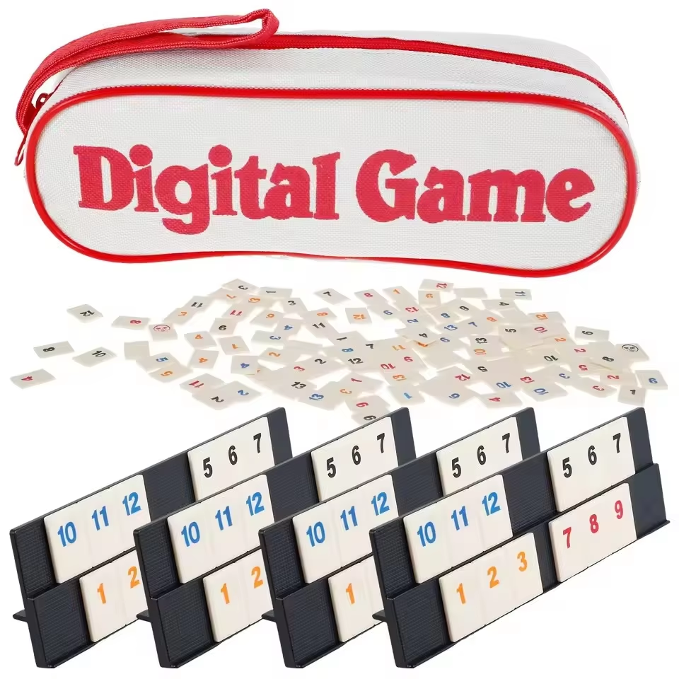 Travel Rummy Set, Rummikub, Ru - مراجعة Board Game Master وسعره
