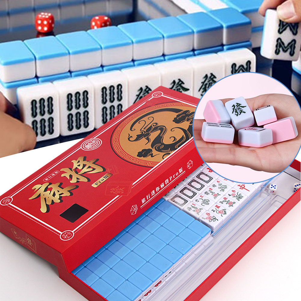 Portable Travel Mini Mahjong S - مراجعة Board Game Master وسعره