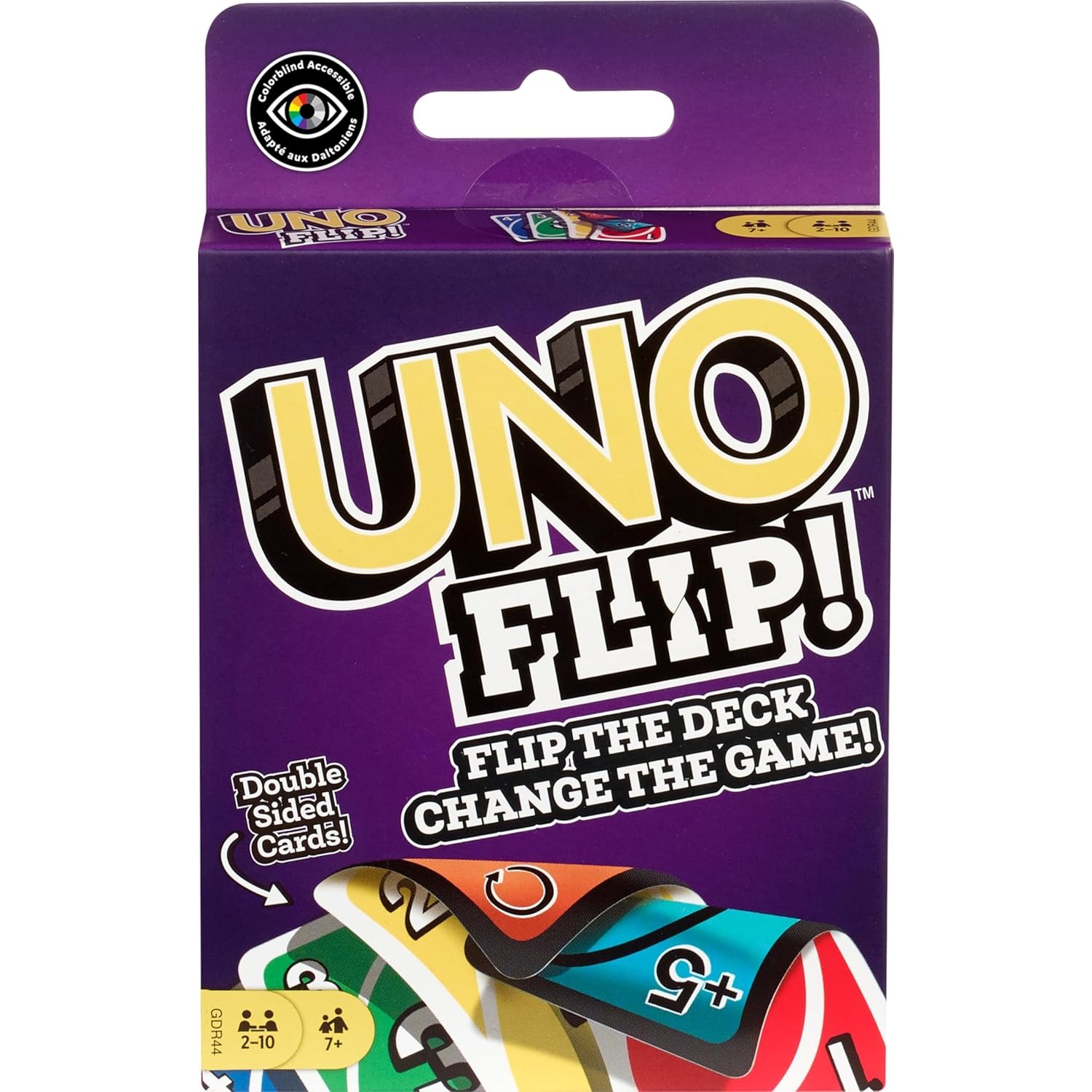 100% Original Mattel UNO Flip  - مراجعة Cooperative Card Game وسعره