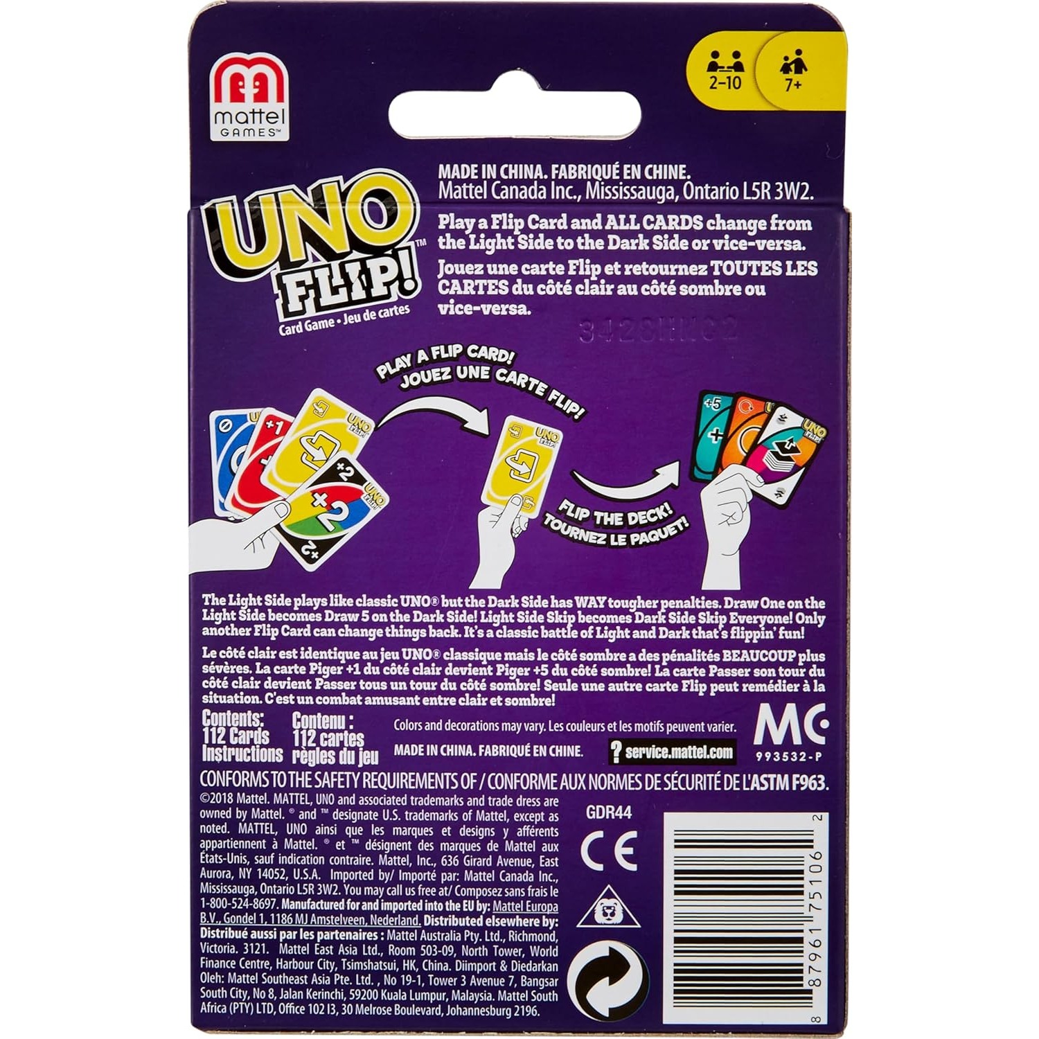 100% Original Mattel UNO Flip  - مراجعة Cooperative Card Game وسعره