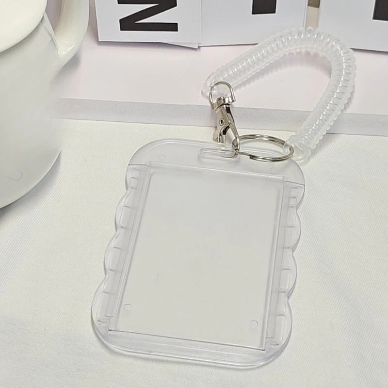 Photocard Holder Key Chain INS - مراجعة Card Sleeves Protector وسعره