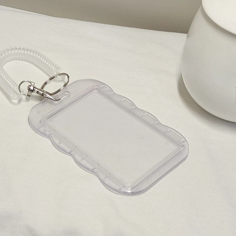 Photocard Holder Key Chain INS - مراجعة Card Sleeves Protector وسعره