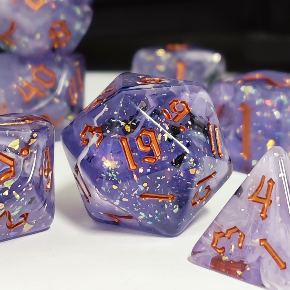 Glittery Purple Swirl with Obs - مراجعة Board Game Digital وسعره