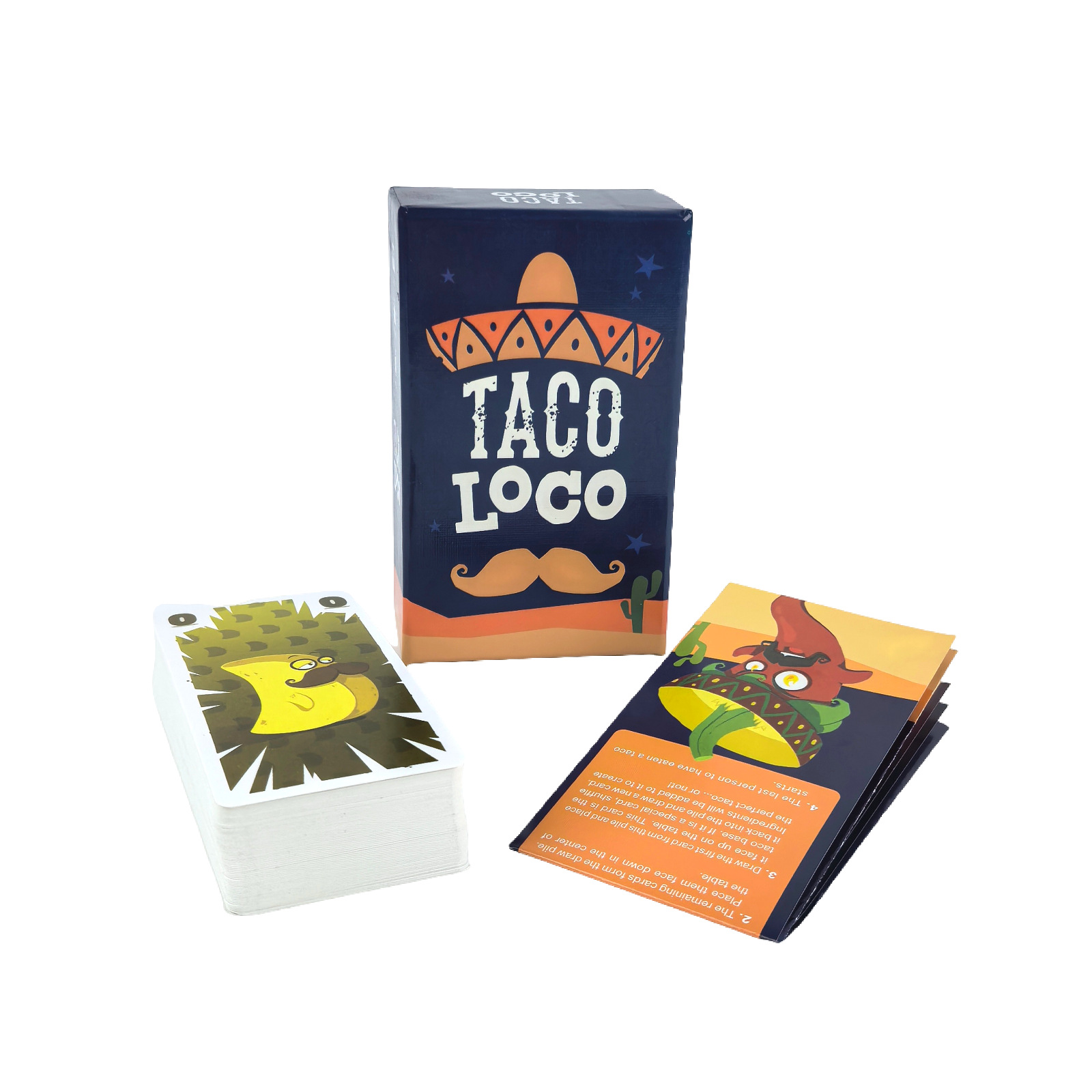 Hot Games - Taco Loco Card Gam - مراجعة Board Game Coup وسعره