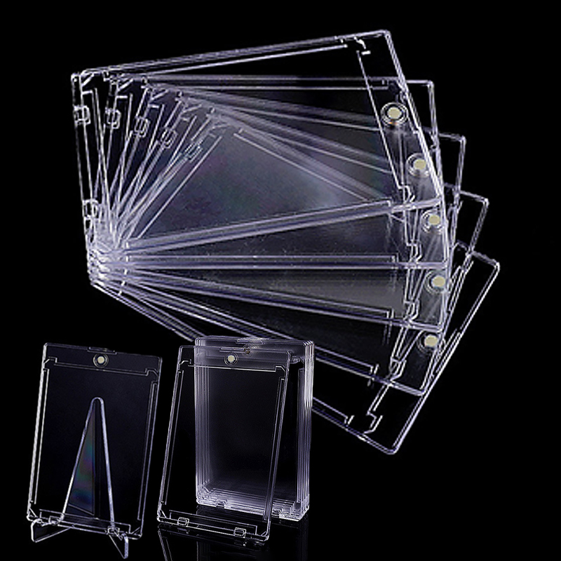 Magnetic Card Holders for Trad - مراجعة Card Sleeves Protector وسعره