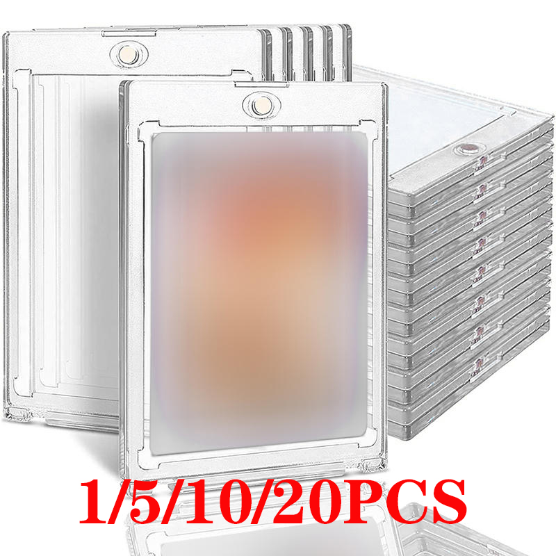 Magnetic Card Holders for Trad - مراجعة Card Sleeves Protector وسعره