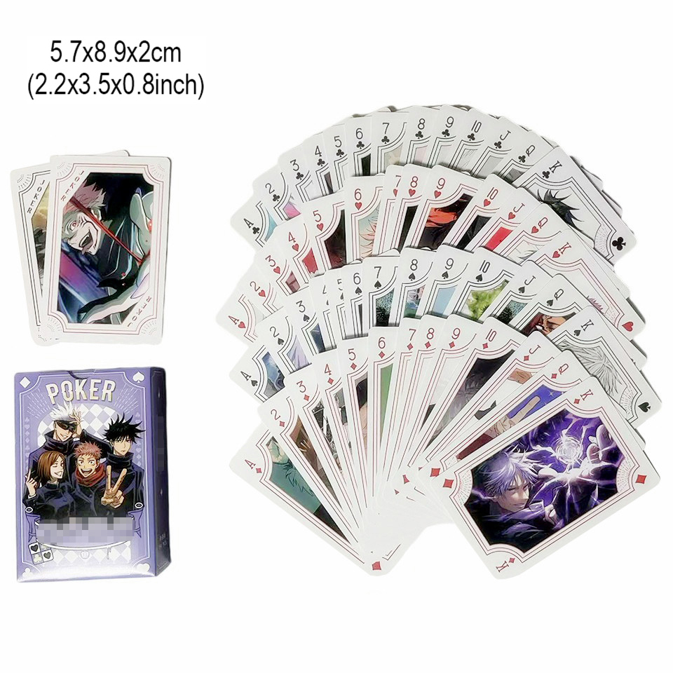 Jujutsu Kaisen playing Poker c - مراجعة Board Game Master وسعره