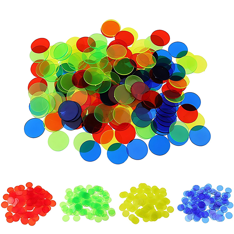 100/200PCS 19mm Round Count Ch - مراجعة Board Game With Chips وسعره