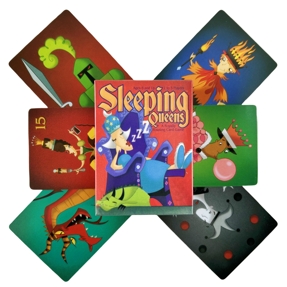 Full English Sleeping Queens B - مراجعة Board Game Coup وسعره