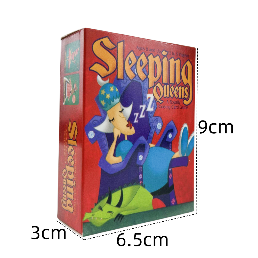 Full English Sleeping Queens B - مراجعة Board Game Coup وسعره
