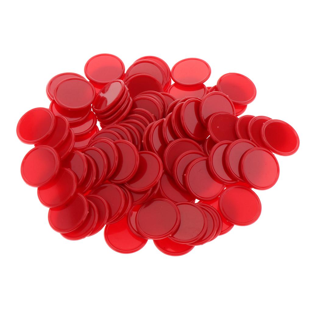 100Pcs Plastic Learning Counte - مراجعة Board Game With Chips وسعره
