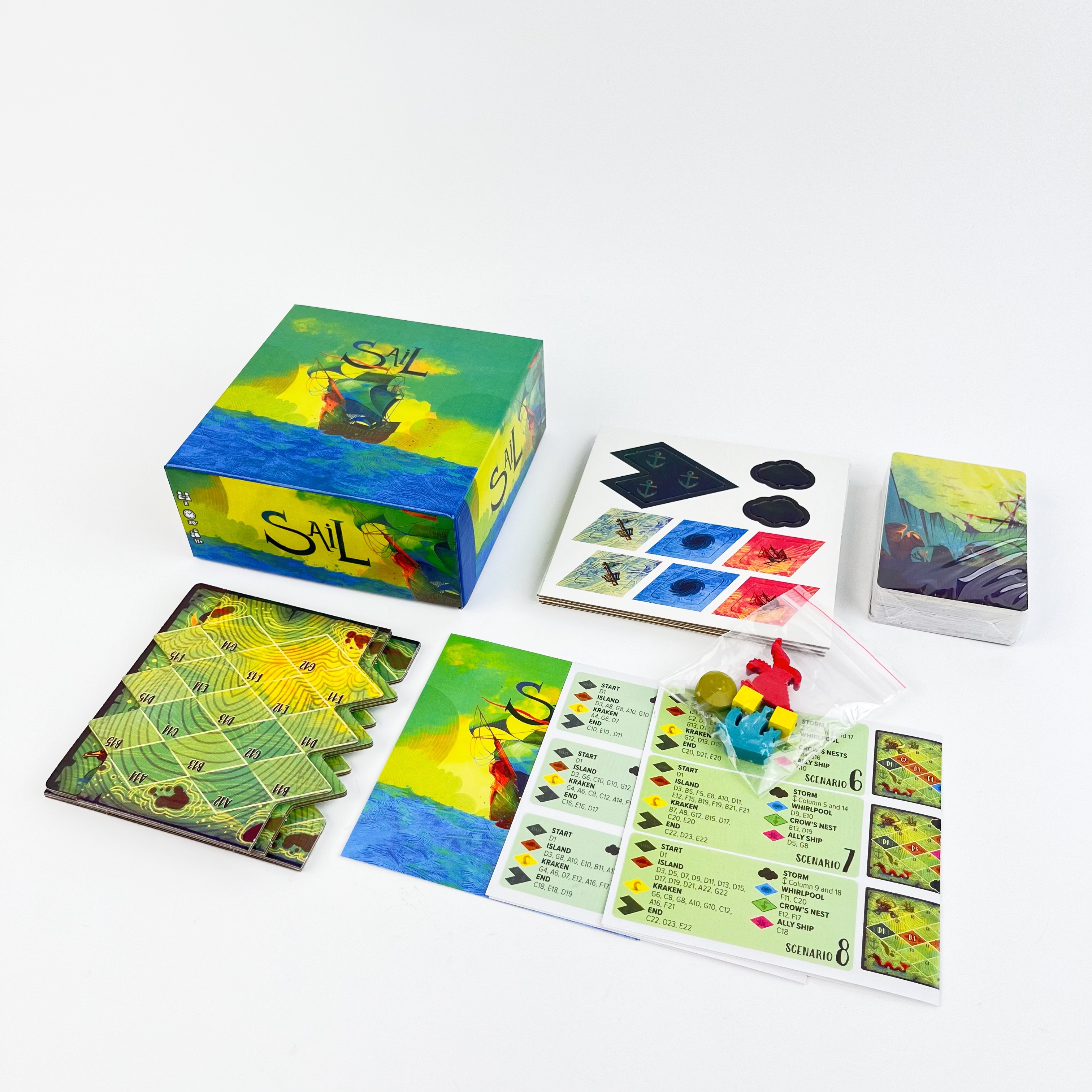 SAIL: 2-Player 20-Minute Paper - مراجعة Board Game Unmatched وسعره
