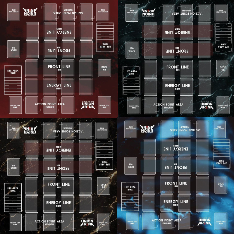 Union Arena Game Mat 2-Player  - مراجعة Cooperative Card Game وسعره