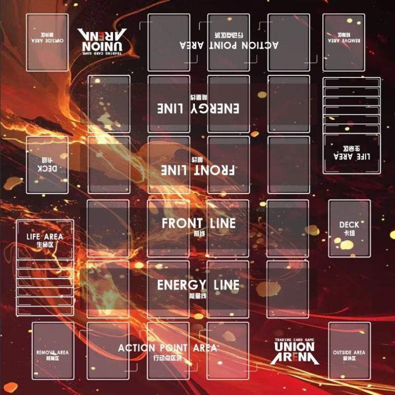 Union Arena Game Mat 2-Player  - مراجعة Cooperative Card Game وسعره