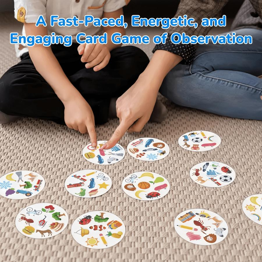 Matching game, includes 55 car - مراجعة Cooperative Card Game وسعره